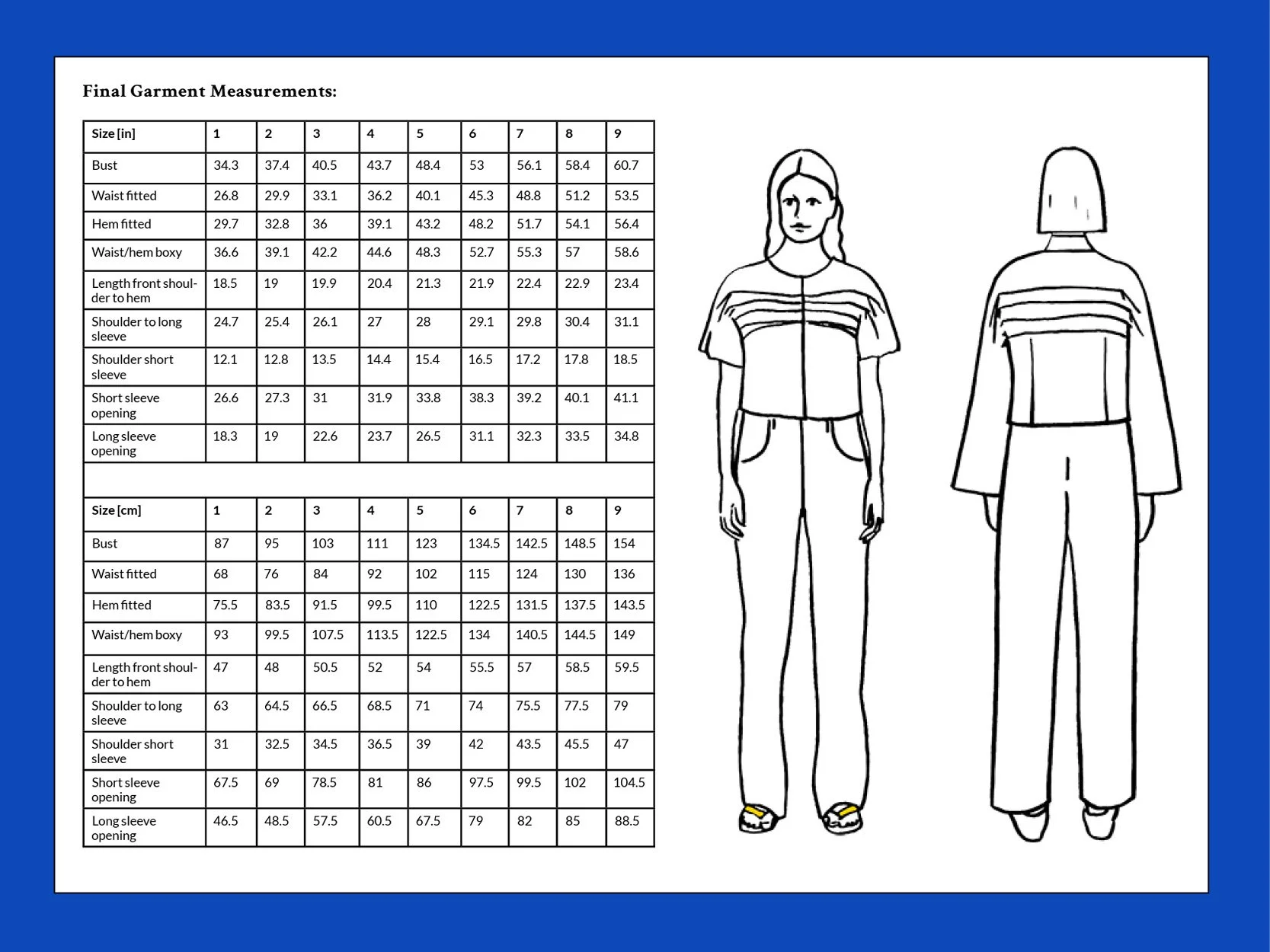 イナリページ Digital Sewing Pattern INARI — TAUKO Indie Sewing Magazine